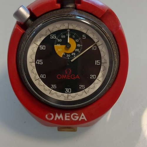 Omega chronograph stopwatch 1969 with case