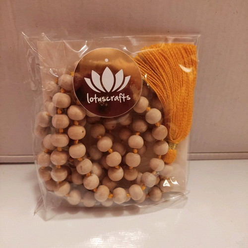 Yoga Mala Tulsi Wood 108 Beads AA Quality Handmade