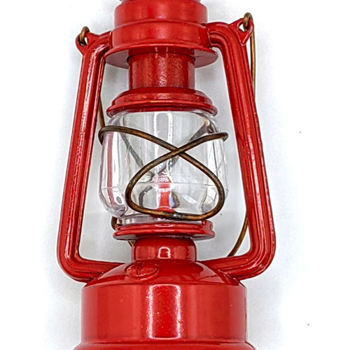 Play Me Miniature Pencil Sharpener Retro Red Lantern New