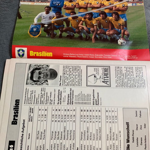 ESPANA 82 Kicker magazine insert, authentic original