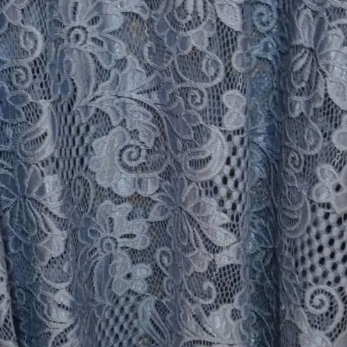 Lace blouse new, size XL, blue color, batwing sleeve