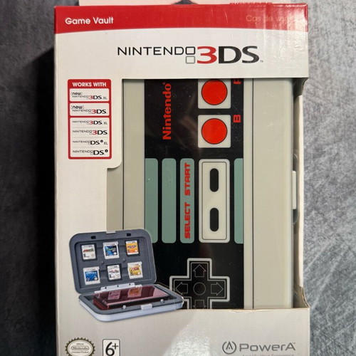 Nintendo 3DS Game Vault SNES Edition collectible case new