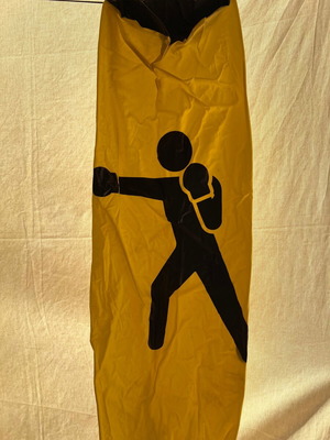 Inflatable boxing bag like new