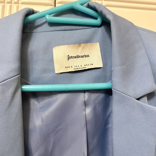 Stradivarius blue jacket like new, size S