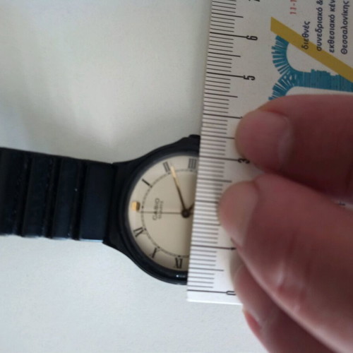 Orient quartz used, black, functional with light scratches