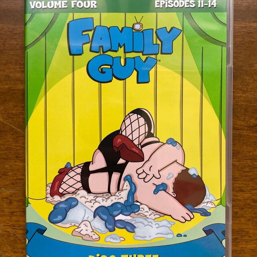 Family Guy DVD Volume Four like new, Region 1, no Greek subtitles