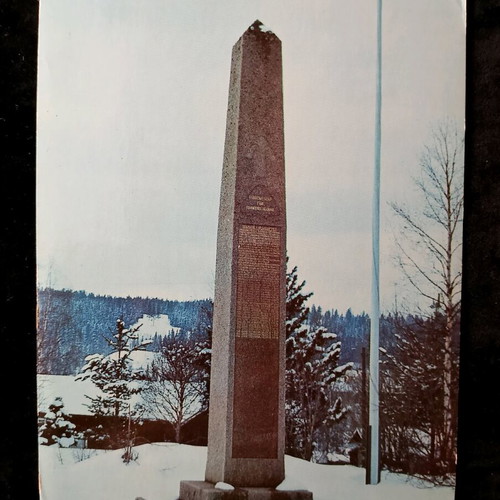 Sweden postcard used, mailed