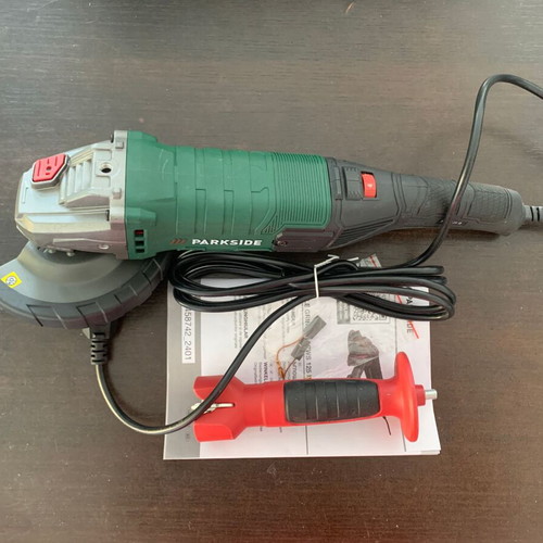 Γωνιακός τροχός Parkside 1200W καινούργιος στο κουτί για δίσκους 125mm