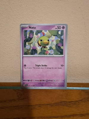 Pokemon Card Natu new