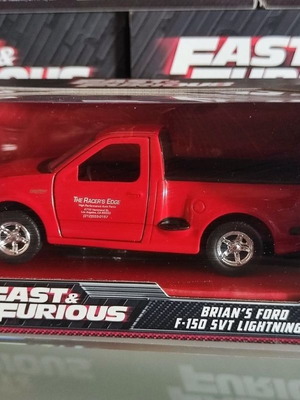 Fast & Furious Die-Cast Jada Brian's Ford F-150 SVT Lightning like new