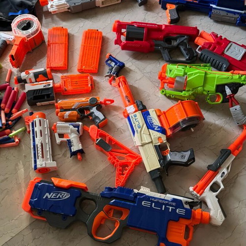 Nerf toys like new with all accessories