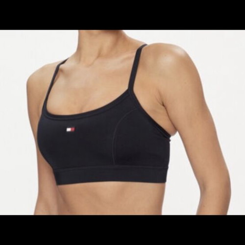 Tommy Hilfiger Sports Bra like new, black and blue, size S