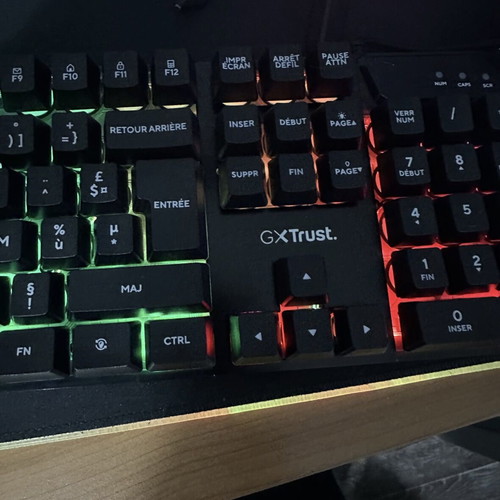 XTRUST Azor Illuminated Gaming Keyboard brand new, French layout