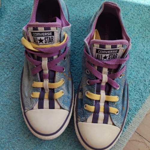 Converse All Star multicolor women's shoes size 37.5