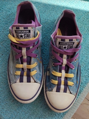 Converse All Star multicolor women's shoes size 37.5