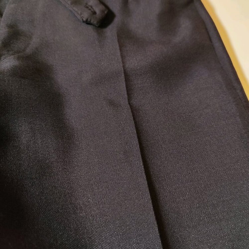 Blue fabric pants used S-M size