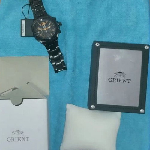 Orient Enterprise Diver Sports Tactical Chronograph watch, Gunmetal