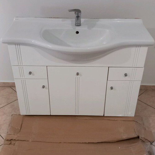 Bathroom furniture MDF with porcelain sink like new