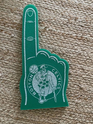 Boston Celtics souvenir used, authentic from TD Garden 2023