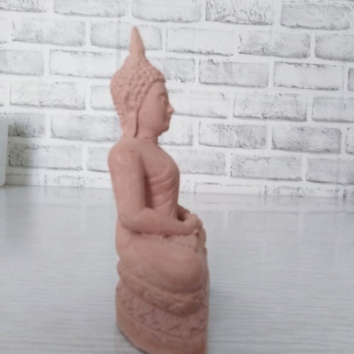 Plaster Buddha decorative figurine