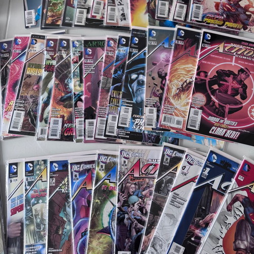 Action Comics (Volume 2) 0-35 + 1 Variant + 3 Annuals new, DC Comics