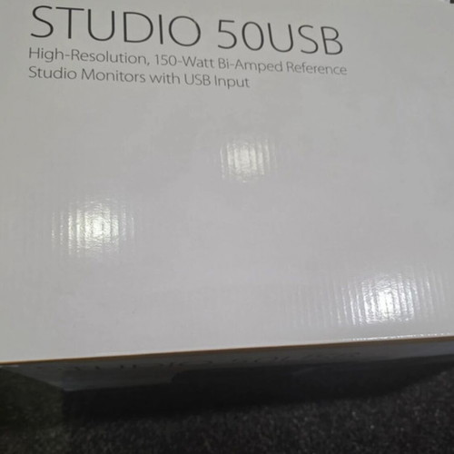 Behringer Studio 50USB digital 2-way monitors new with warranty
