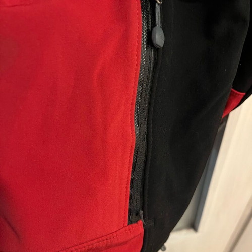 The North Face jacket used, size S, red