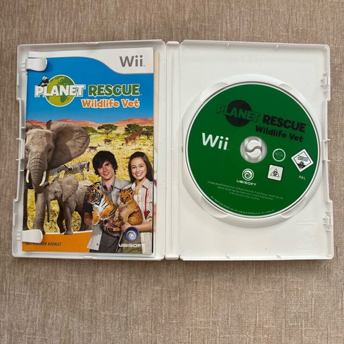 Planet Rescue Wildlife Vet Nintendo Wii used complete
