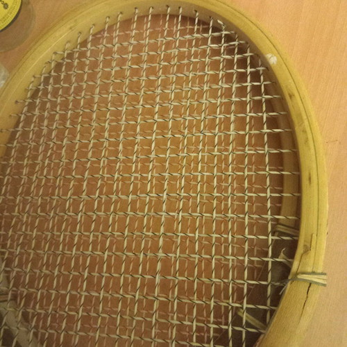 Santos vintage tennis rackets used, set of 2