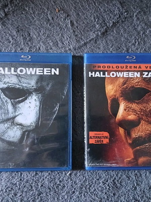 Halloween Blu-Ray like new, first two movies of the new trilogy