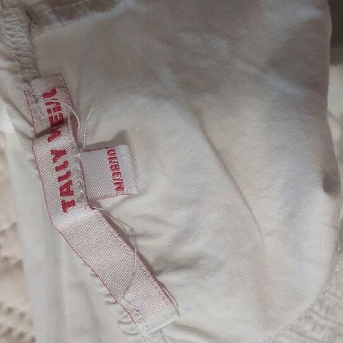Summer shirt Tally Weijl like new, white, size M