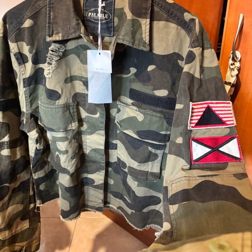 Camouflage jacket new military size L