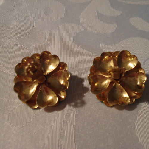 Clip-on earrings like new, 3cm