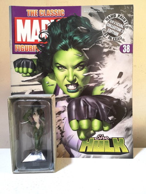 Συλλογή κλασικών φιγούρων Marvel Eaglemoss She-Hulk σαν καινούργια