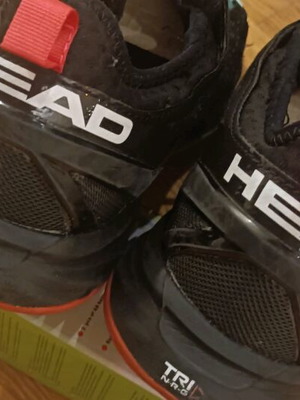 Ανδρικά παπούτσια Head Sprint SF μεταχειρισμένα, μέγεθος 46, μαύρο/πράσινο