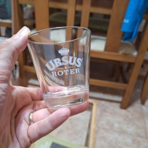 Ursus Roter glass collectible, new