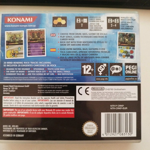 Rock Revolution for Nintendo DS used, complete