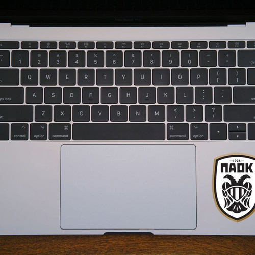 PAOK sticker new, glossy paper 8x6 cm