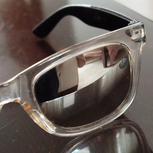 OJO Junior sunglasses like new, black and silver