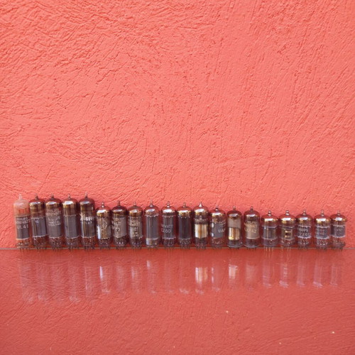Vacuum tubes used