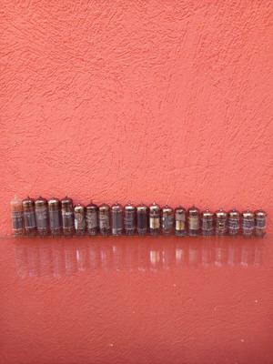 Vacuum tubes used