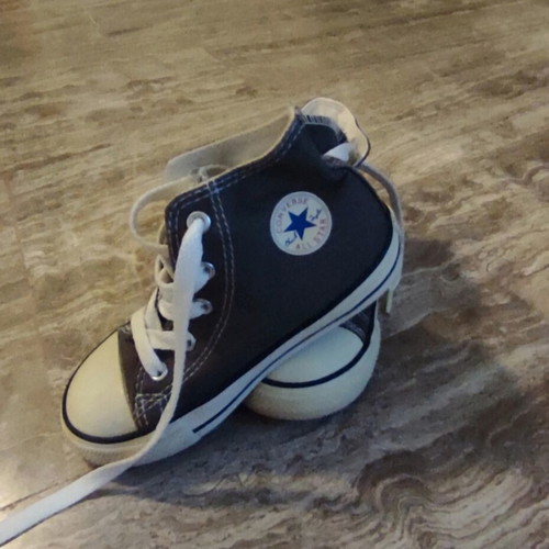 Converse All Star sneakers size 25 like new, gray