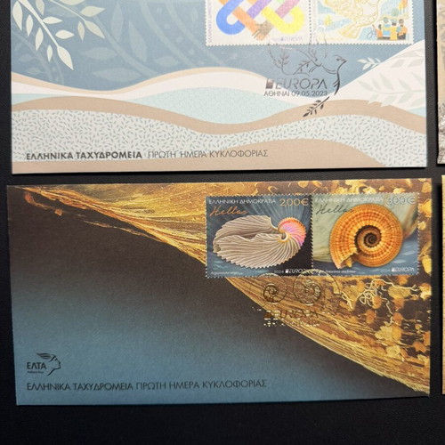 Europa ELTA First Day Covers and Memorabilia 2022–2025 new