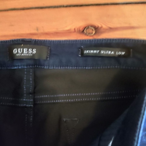 Guess Skinny Fit Ultra Low women's blue jeans size 25 like new