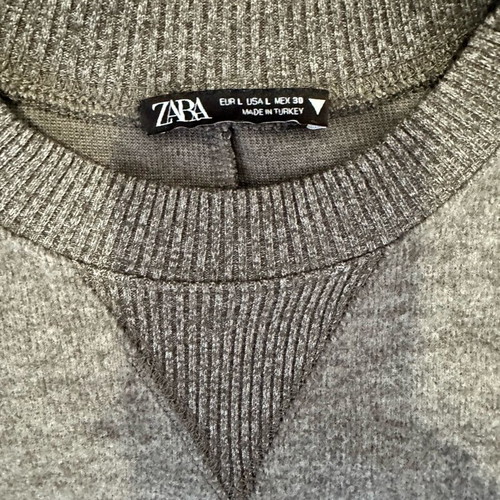 Zara skirt and blouse set like new, grey and beige