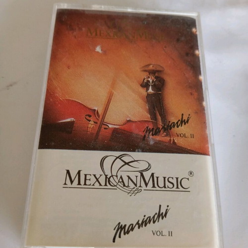 Mexican Music Mariachi Vol. II collectible cassette new, traditional