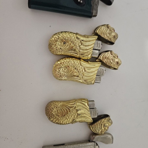 Decorative lighters set of 8 used, no gas