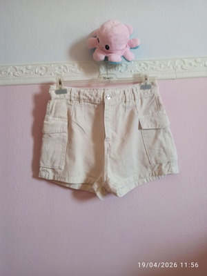 Tally Weijl women's denim shorts beige medium like new