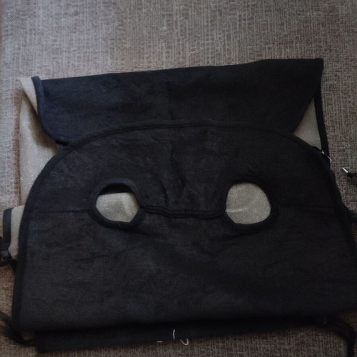 Car seat covers new, 2 black pieces
