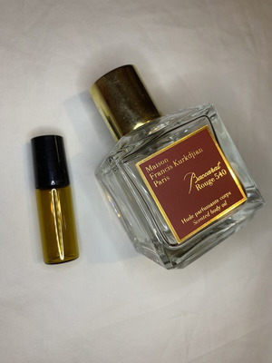Baccarat Rouge 540 scented body oil 5ml new, Maison Francis Kurkdjian